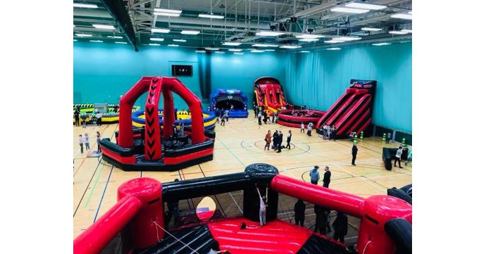 Inflatable assault course heading to Cheltenham